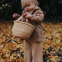 THE WIDE LEG FLEECE TROUSER