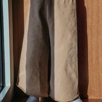 THE WIDE LEG FLEECE TROUSER