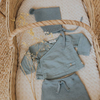 WRAP TOP & BLOOMER SET - EUCALYPTUS