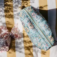 TEIKI POUCH - WATER JODHPUR FLOWER