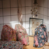 TEIKI POUCH - CREAM SAVAGE GARDEN