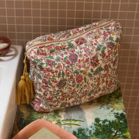 TEIKI POUCH - CREAM SAVAGE GARDEN