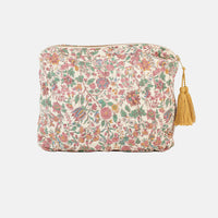 TEIKI POUCH - CREAM SAVAGE GARDEN