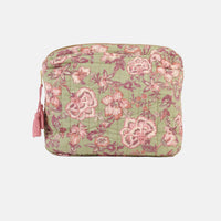 TEIKI POUCH - KHAKI TROPICAL LOON