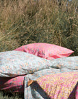 VALERIE FLORAL PILLOW CASE - STRAWBERRY BOHEMIAN HINDI