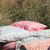 VALERIE FLORAL PILLOW CASE - STRAWBERRY BOHEMIAN HINDI