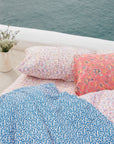 VALERIE FLORAL PILLOW CASE - STRAWBERRY BOHEMIAN HINDI