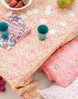 VALERIE FLORAL PILLOW CASE - STRAWBERRY BOHEMIAN HINDI