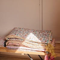 ENOHA PLAID - CREAM SAVAGE GARDEN