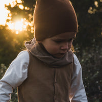 THE INFINITY SCARF - WALNUT