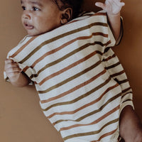 ORGANIC STRIPE BODYSUIT