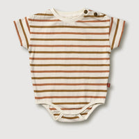 ORGANIC STRIPE BODYSUIT