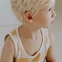 ORGANIC STRIPE TANK