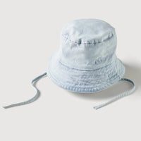 ORGANIC BUCKET HAT - DENIM