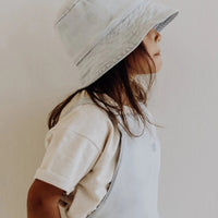 ORGANIC BUCKET HAT - DENIM