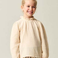 CARLOTA GAUZE TOP - STONE