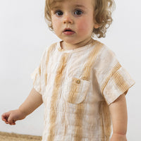 VERTICAL STRIPE BABY TOP
