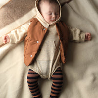 MAGNUS PADDED VEST - CHESTNUT