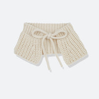 MARGOT COLLAR SCARF - ECRU
