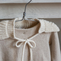 MARGOT COLLAR SCARF - ECRU
