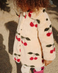 FUZZIE MA GRANDE CHERRY COAT