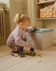 WOODEN ANIMAL TRAIN