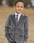 SEBASTIAN VELVET BLAZER