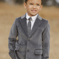 SEBASTIAN VELVET BLAZER