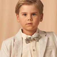 FLORAL BOW TIE