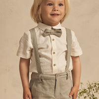 SUSPENDER SHORTS - SAGE