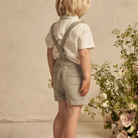 SUSPENDER SHORTS - SAGE