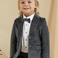 SEBASTIAN VELVET BLAZER