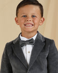 VELVET BOW TIE