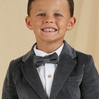 VELVET BOW TIE
