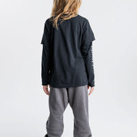 MOON INKED SWEATPANTS - GRAPHITE