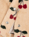 FUZZIE MA GRANDE CHERRY COAT