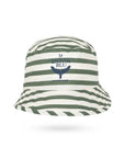 ASNOU BUCKET STRIPE SWIM HAT