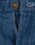 ELBA FLARED JEAN SEQUIN CHERRY