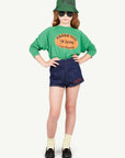 CLAM DENIM SHORTS