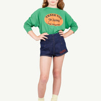 CLAM DENIM SHORTS