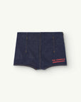 CLAM DENIM SHORTS