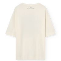 White t-shirt on a white background