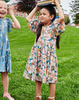 EVELYN WATERCOLOR DRESS