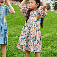 EVELYN WATERCOLOR DRESS