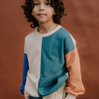 COLOURBLOCK SWEATSHIRT