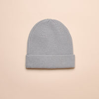 KEILO MERINO BEANIE - DUSTY BLUE