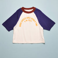 BOBO CIRCLE RAGLAN SLEEVES T-SHIRT
