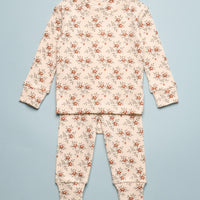 HOLIDAY FLORAL PAJAMA SET