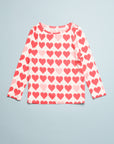 TINY HEARTS BAMBOO PJ SET
