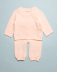 TOLL PIRA KNIT SET - SOFT ROSE